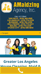 Mobile Screenshot of amaidzingcleaningservices.com
